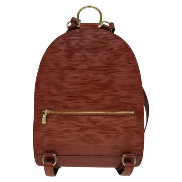 LOUIS VUITTON Epi Mabillon Backpack Brown M52233 - Picture 2 of 16